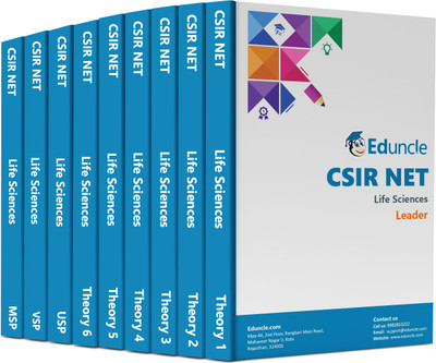 CSIR NET Life Sciences Leader (Complete Theory + Test Series) Excluding Part-A(Paperback, Eduncle)