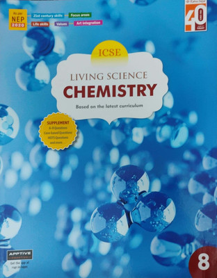 Icse Living Science Chemistry Class 8(Pepper back, Satinder malhotra)