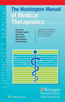 The Washington Manual Of Medical Therapeutics(Paperback, Siri ancha)