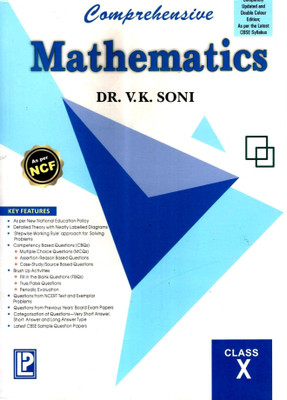 Comprehensive Mathematics Class 10 : CBSE (2025-26)(Paperback, VK Soni)
