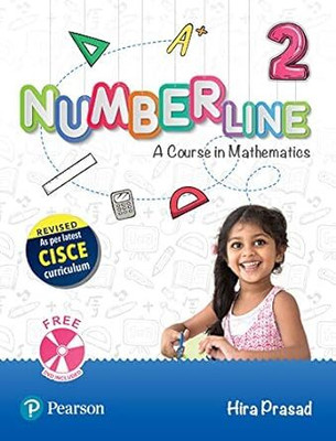 NumberLine For ICSCE Class - 2 A Course In Mathematics(Paperback, Hira Parsad)