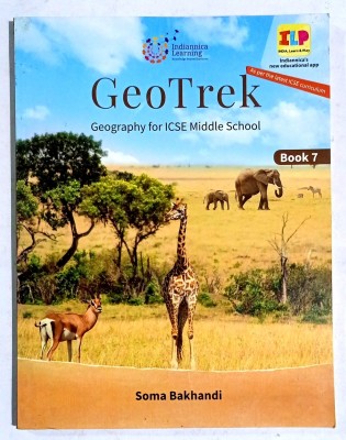 Geotrek Geography For Icse Middle School Class-7 (Old Used Book)(Paperback, Soma Bakhandi)