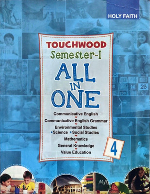 Touchwood All In One Semester Book Class - 4 Sem - 1(Paperback, T)