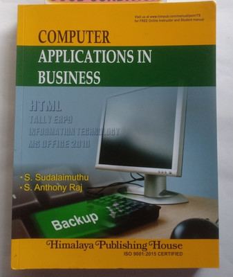Computer Applications Business (Old Used Book)(Paperback, S. Sudalaimuthu, S. Anthony Raj)
