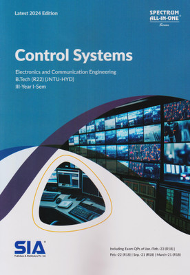 Control Systems (ECE) B.Tech III-Year I-Sem (R22)JNTU-HYD Latest 2024 Edition(Paperback, SIA Team Of Experts)