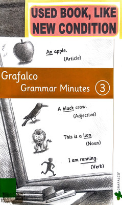 Grafalco Grammar Minutes Class-3(Old Book)(Paperback, CARMEN S. JONES)
