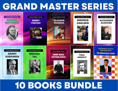 Top Grand Master Chess Games: 10 Book Bundle With Computer Analysis(Paperback, Natarajan M)
