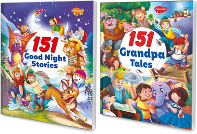 Sawan Present Set Of 2 Story Books | 151 Series | Goodnight & Grandpa(Perfect Binding, Manoj Publications Editorial Board)