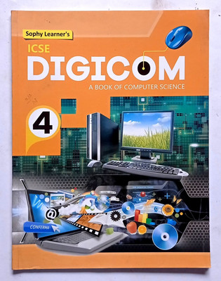 Icse Digicom A Book Of Computer Science Class- 4 (Old Like New Book)(Paperback, Ashish Kumar)