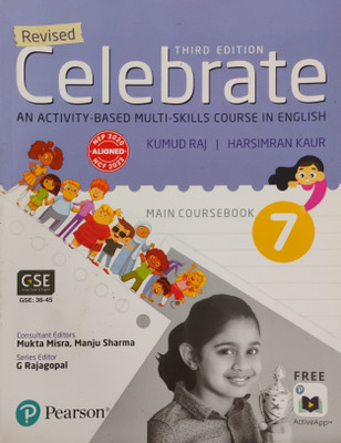 Revised Third Edition Celebrate Class 7(Paperback, G Rajagopal)