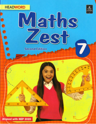 HEADWORD, Maths Zest - 7(Paperback, Sunanda Rudola, Meenakshi Verma)