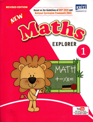 Kriti, New Maths Explorer Class - 1(Paperback, AKHIL GUPTA)