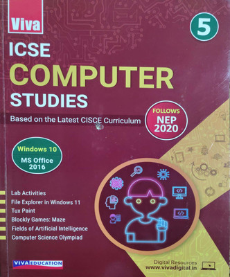 ICSE Computer Studies Based On The Latest CiSCE Curriculum Class 5(Pepper back, Preeti Vasudeva)