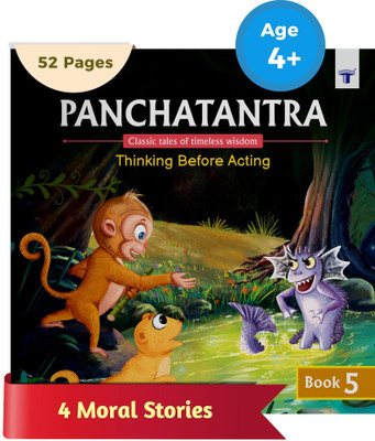 Panchatantra Story Books In English For Kids | Classic Tales For Children | Moral Story Book 5 | Thinking Before Acting(Paperback, Abhimanyu Nikam)