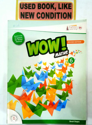 WOW MATHS Class-6 (Old Book)(Paperback, Shruti Chopra)