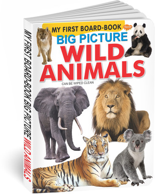 Sawan Present My First Board Book Of Big Picture Wild Animals(Board Book, Manoj Publications Editorial Board)