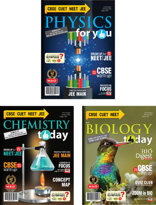 MTG Monthly Magazines Of January 2024 - Physics For You, Chemistry Today, Biology Today For NEET Exam 2024(Paperback, MTG Editorial Board)