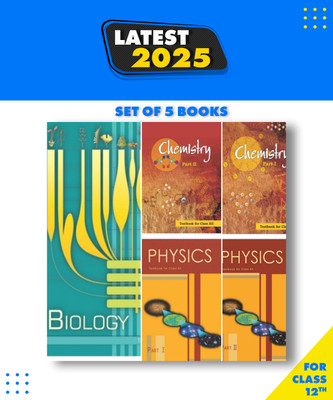 Ncert Science Book 12th Class Set 1. Physics Textbook Part1 And Part 2 2. Chemstry Textbook Part 1 And Part 2 3. Biollogy Textbook (HARDCOVER) ENGLISH MEDIUM (Ncert Science 5 COMBO BOOK SET (PCB)(Paperback, NCERT) Ncert Science Book 12th Class Set 1. Physics Textbook Part1 And Part 2 2. Chemstry Textbook Part 1 And Part 2 3. Biollogy Textbook (HARDCOVER) ENGLISH MEDIUM (Ncert Science 5 COMBO BOOK SET (PCB)(Paperback, NCERT)