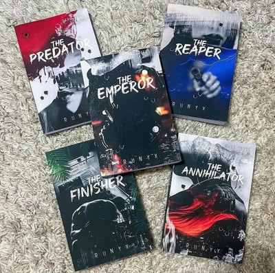 Dark Verse Series Books Set The Predator + The Reaper + The Emperor +The Annihilator + The Finisher + The Syndicater Comboo Of 6 Books(Paperpack, RuNyx .)