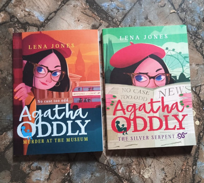 Murder At The Musuem+The Silver Serpent (Agatha Oddly, Paperback)(Paperback, Lena Jones)