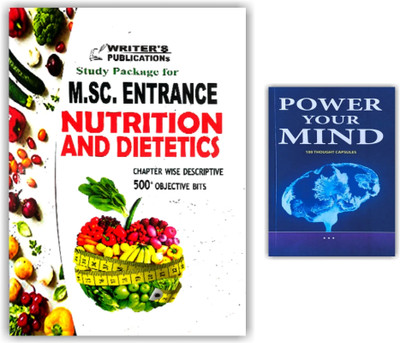 M.SC. Entrance Nutrition And Dietetics Preparation Guide 2024 Along With Power Your Mind Book - Pack Of 2 Book [ ENGLISH MEDIUM ](Paperback, WRITER'S PUBLICATIONs)