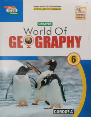 Updated ICSE World Of Geography Class 6(Pepper back, Vinita Kumar)