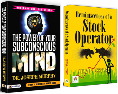 The Power Of Your Subconscious Mind + Reminiscences Of A Stock Operator | Unlock The Power Of Your Subconscious And Trading Wisdom To Achieve Financial Success | Subconscious Power | Self-Help | Investment Strategies | Financial Success (Set Of 2 Books In English)(Paperback, Dr. Joseph Murphy, Edwin The Power Of Your Subconscious Mind + Reminiscences Of A Stock Operator | Unlock The Power Of Your Subconscious And Trading Wisdom To Achieve Financial Success | Subconscious Power | Self-Help | Investment Strategies | Financial Success (Set Of 2 Books In English)(Paperback, Dr. Joseph Murphy, Edwin