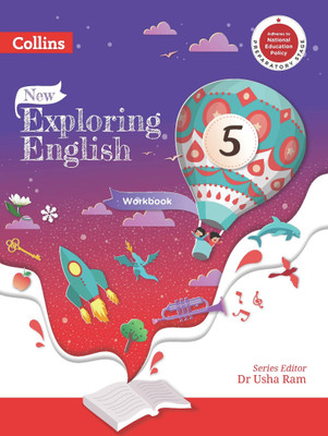 Collins, New Exploring English Workbook Class - 5(Paperback, Dr. Usha Ram)