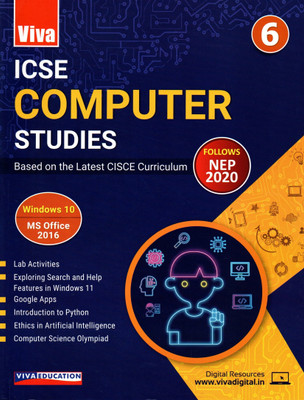 Viva, Icse Computer Studies(Based On The Latest Cisce Curriculum) For Class - 6(Paperback, PREETI VASUDEVA)