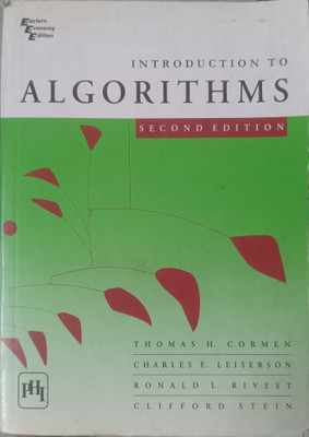 ( USED - SECOND HAND ) Introduction To Algorithms(Paperback, Thomas H. Corman, Charles E. Leiserson, Ronald L. Rivest, Clifford Stelin)