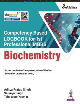 Competency Based LOGBOOK For 1st Professional MBBS Biochemistry(Paperback, Others, ADITYA PRATAP SINGH)
