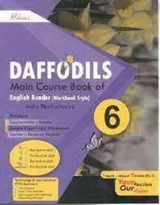 Daffodils Main Course Book Of English Class 6(paperpack, anita bhattcharya)