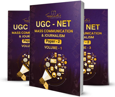 UGC-NET Paper 2 Mass Communication & Journalism Study Material For National Eligibility Test Examination, Set Of Books In English, Latest Edition(Perfect Paperback, TOPPERSNOTES)