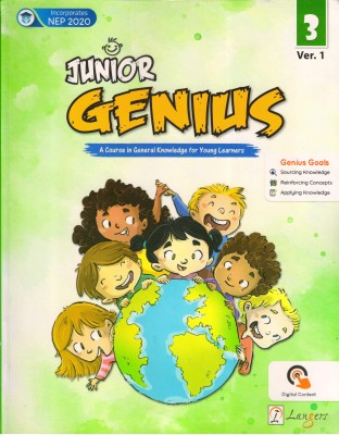 Junior Genius For CBSE Class - 3 Ver.1 (A Course In General Knowledge For Young Learners)(Paperback, Ajay Poonia)