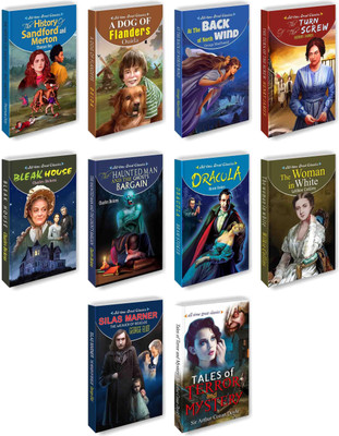 All Time Great Classics English Novels For Beginners In Abridged Form | Combo For Collectors And Libraries | Pack Of 10 Novels (V8)(Paperback, Sawan)