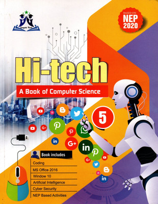 Hi-Tech Book Of Computer Science, SpringHills For Class-5(Paperback, Others, SHASHANK JOHRI)