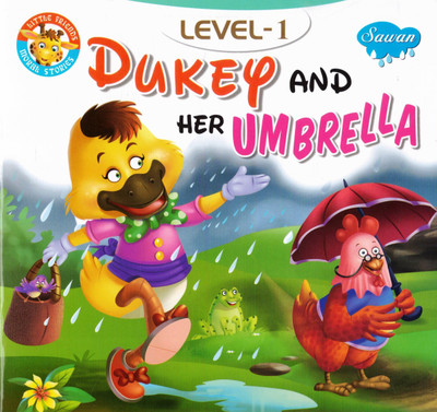 Dukey And Her Umbrella | Moral Story Book For Children | Level-1 | Sawan Little Friends Series(Paperback, Generic)