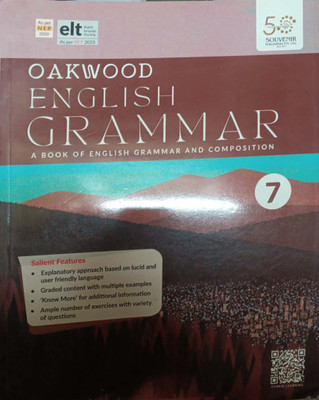 Oakwood English Grammar Class 7(Pepper back, Dr Rajeev rishimangalam)