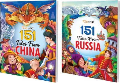 151 Tales From China And 151 Tales From Russia I Set Of 2 Books I Bag Of Stories For Kids By Gowoo(Paperback, Manoj Publication editorial board)