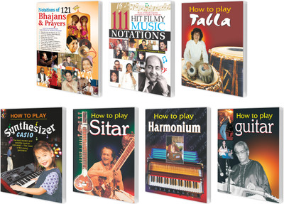 Learn To Play Music Series Complete Combo | Set Of 7 Books(Paperback, Sawan)