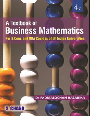 A Textbook Of Business Mathematics S Chand(Paperback, unknown)