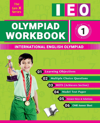 Olympiad Workbook English Class 1: Strictly According To The Latest Syllabus Of International English Olympiad(Paperback, V & S Publishers)