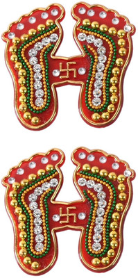 mapperz Goddess LAXMI Pack of 1 Religious Footprint(Plastic)