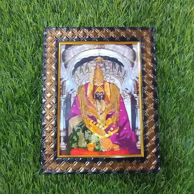 FRAMTASTIC TULJA BHAVANI PHOTO FRAME SMALL SIZE Religious Frame