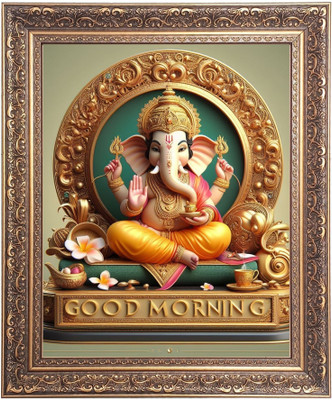 HitechMart Lord Ganesh Religious Frame