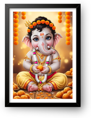 ArtRecall Ganesh photo frame Religious Frame