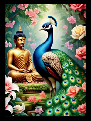 Kulthia Creation Lord Buddha Religious Frame