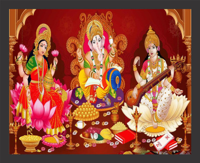 Darsh Craft Laxmi Ji Religious Frame