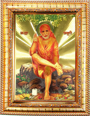 HAWAI Shirdi Sai Baba Religious Frame Religious Frame