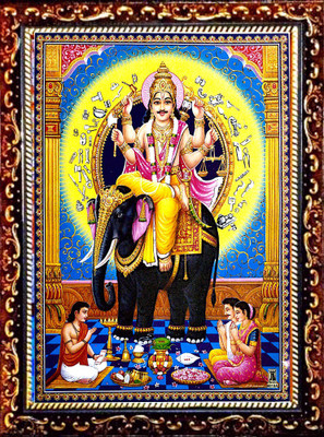 SUNINOW Vishwakarma ji Religious Frame